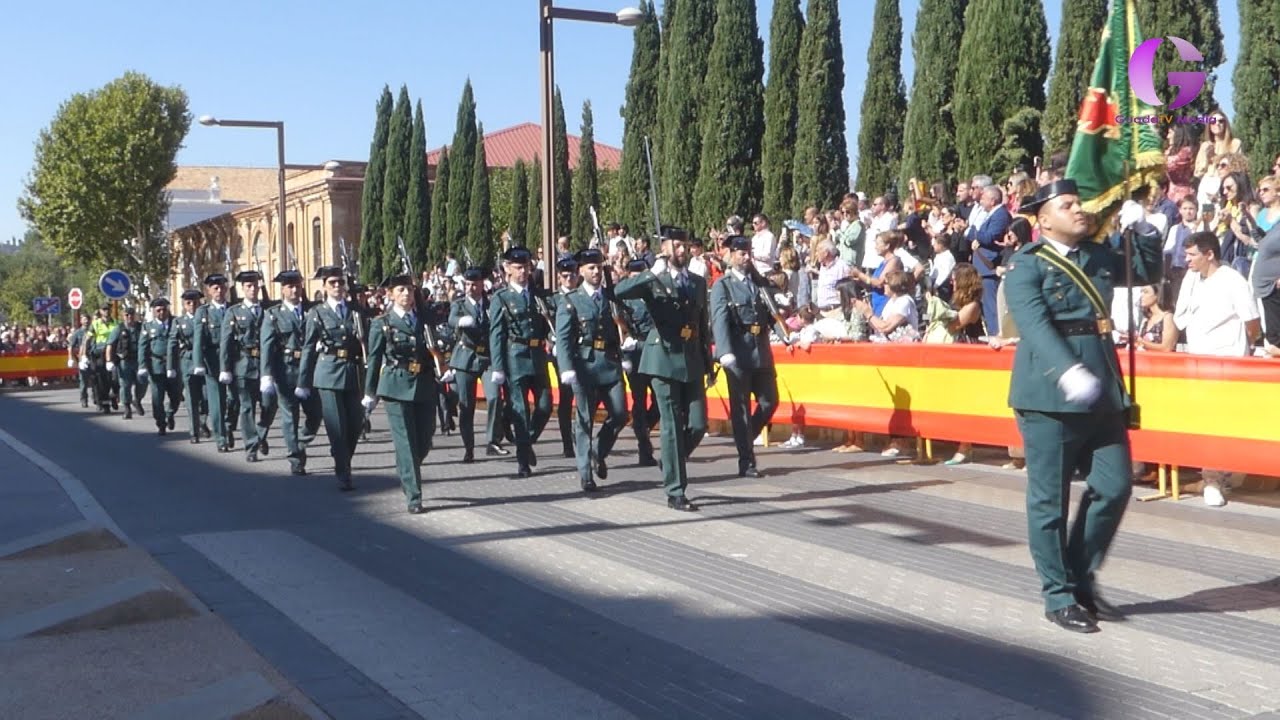 Así transcurrió el acto del Día del Pilar en Guadalajara