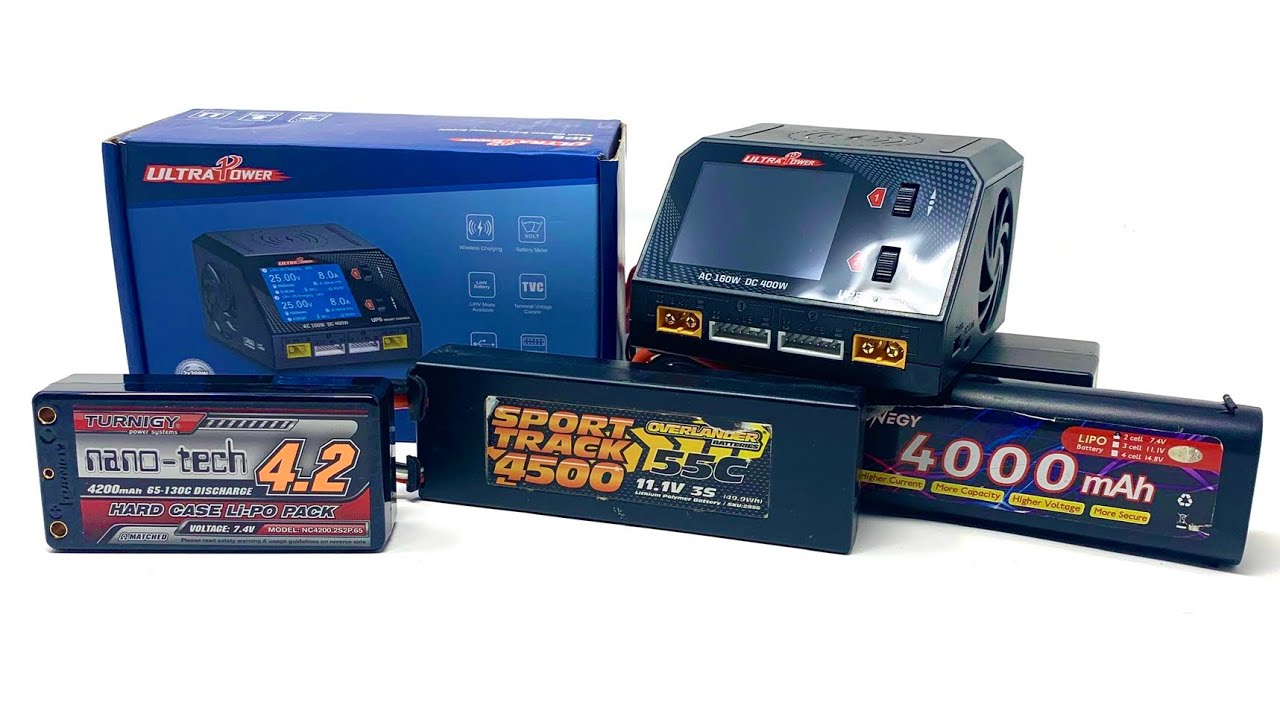 Beginner Tips - Charging & Storing LiPo Batteries With UltraPower UP6 Hobby Grade Charger.