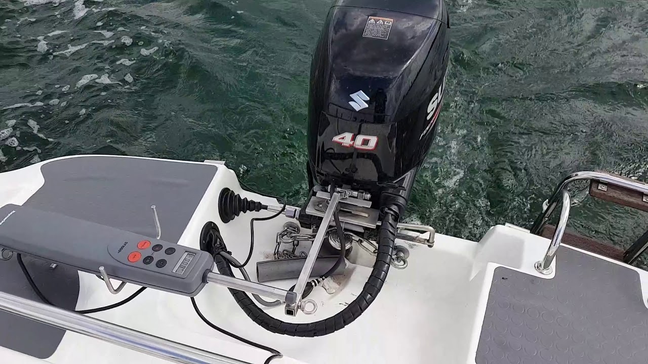 Pinnenpilot, Autopilot, Suzuki, Au&szlig;enborder,  Boot, Meerforelle, Dorsch, Ostsee, Angeln, raymarin
