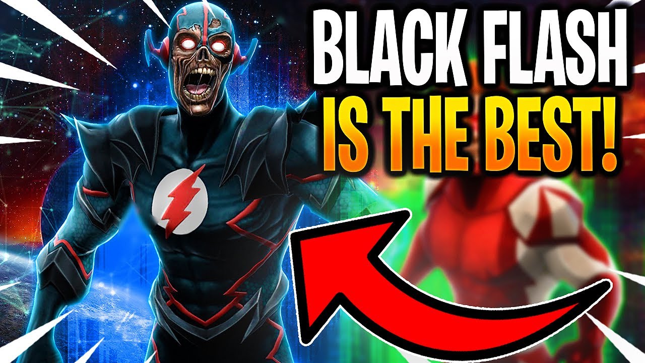 BLACK FLASH IS THE BEST CHARACTER IN THE GAME?! - DC Legends