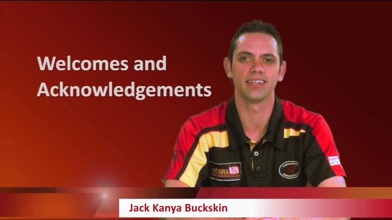 Lesson  4, Welcomes & Acknowledgements