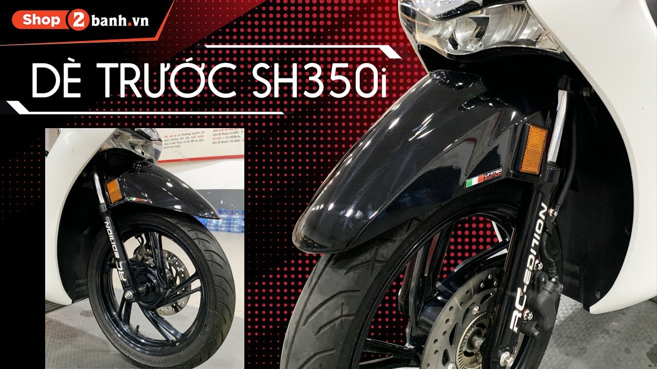 Sự thực dè trước và mặt nạ Zhi.pat SH350i có gắn như zin cho SHVN 2020-2023 không? Gắn khác gì zin?