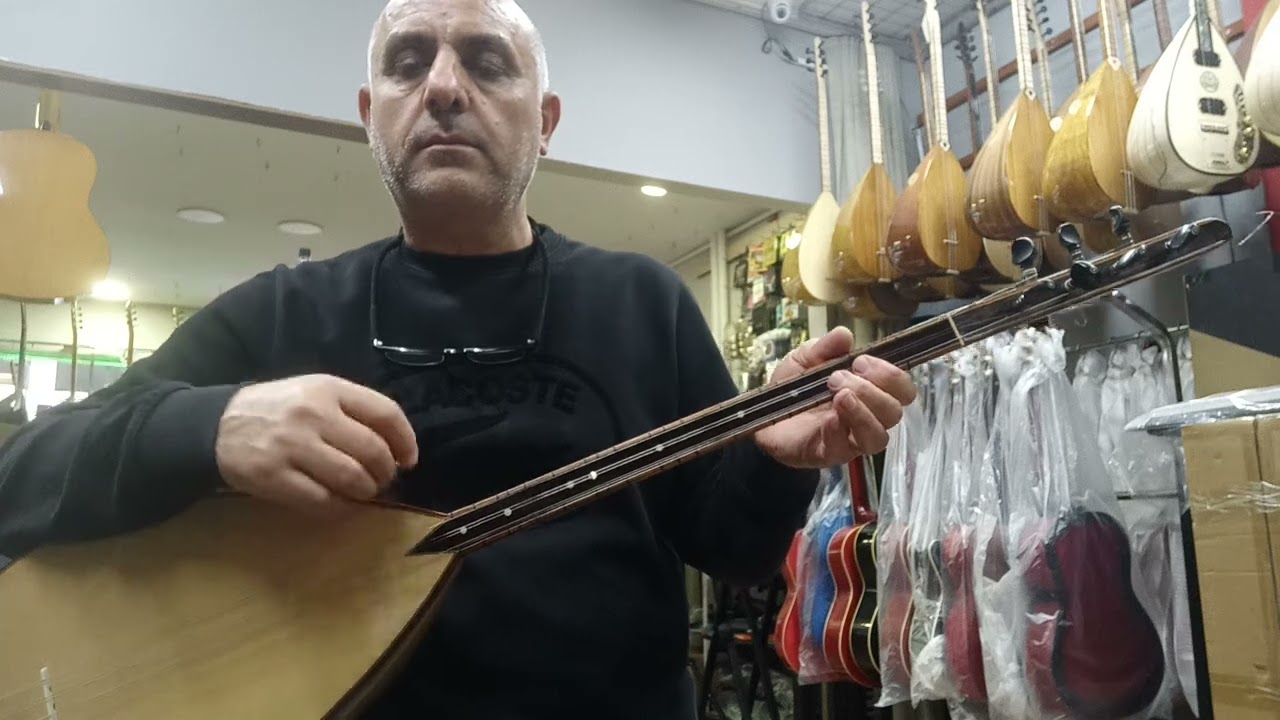 Ceviz kısa tam profesyonel bağlama 