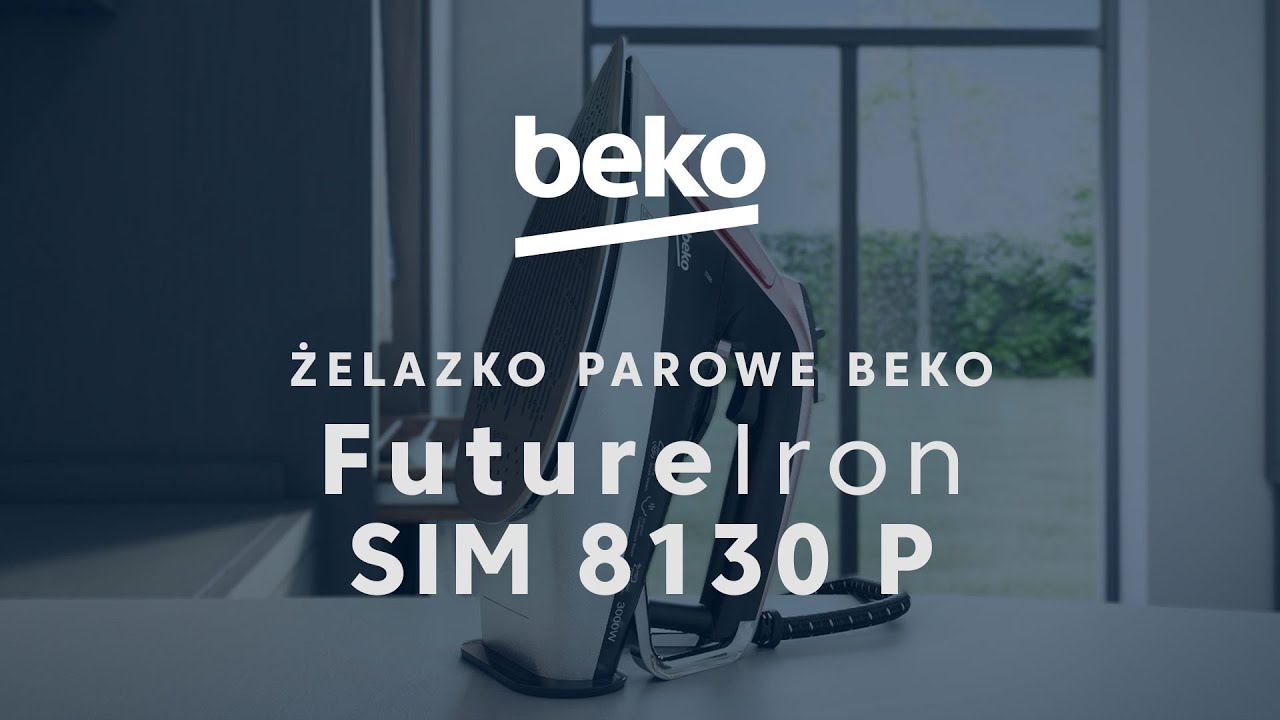 BEKO — żelazka SIM8130P — prezentacja produktu