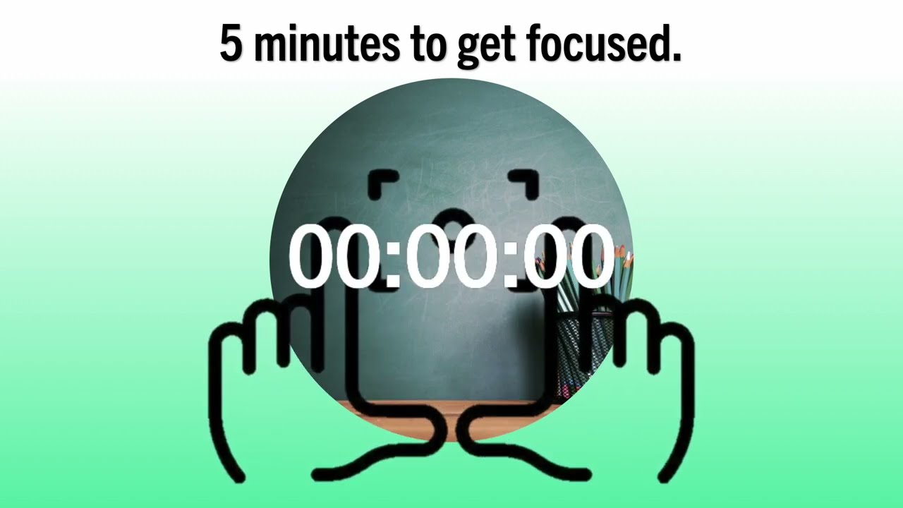 1-Hour Study Timer - ADHD aid in starting a study session