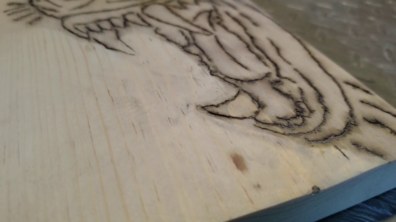 Fractal Burning for Halloween (Lichtenberg Art)
