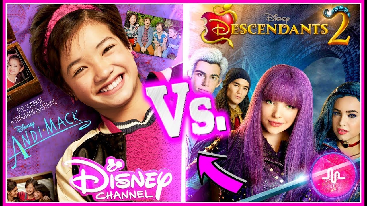 Descendants 2 VS Andi Mack Musical.ly Battle | Disney Channel Stars Best Musicallys of 2017
