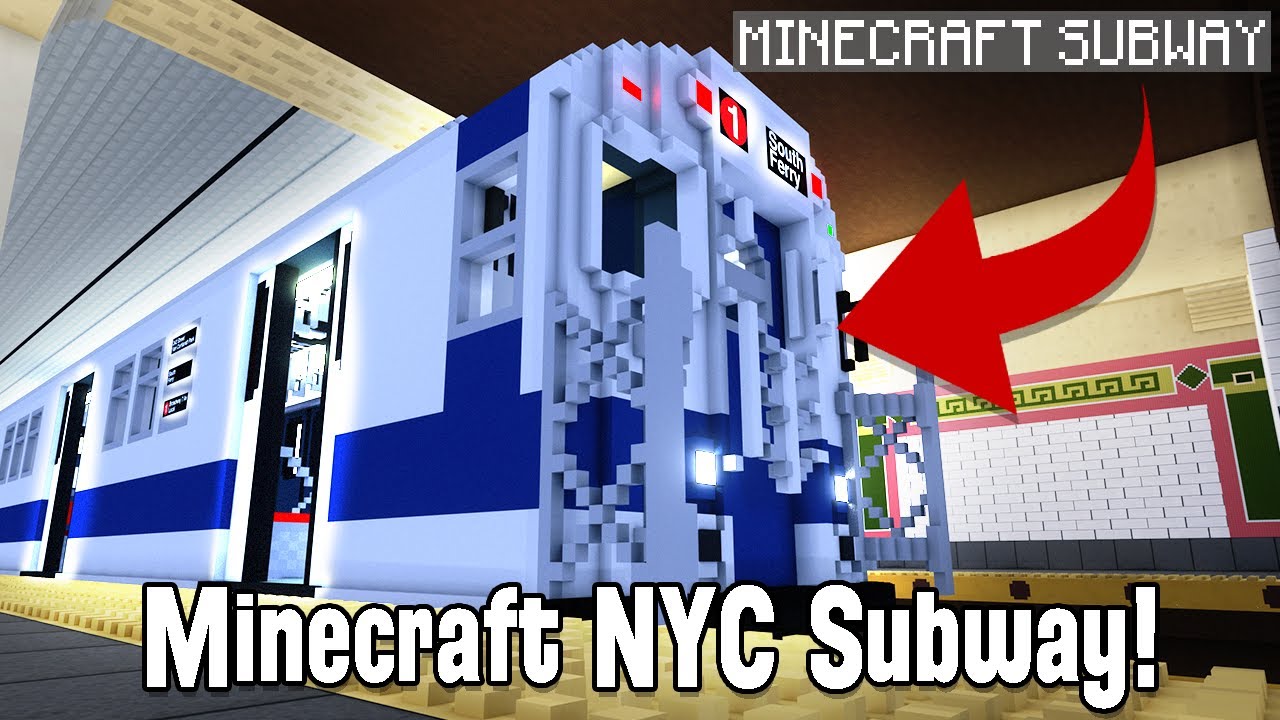 Minecraft MTA My First IRT Stock!