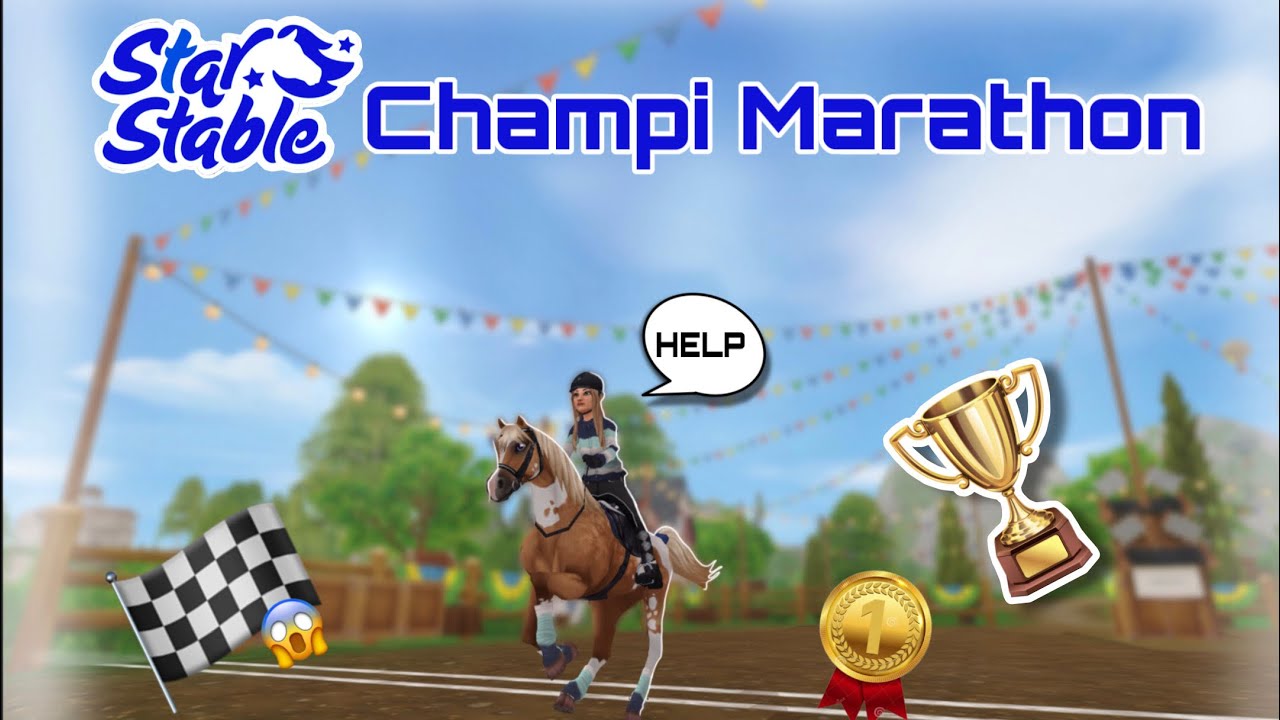 Der katastrophalste Champi Marathon EVER😱🏅[Star Stable online]🏁