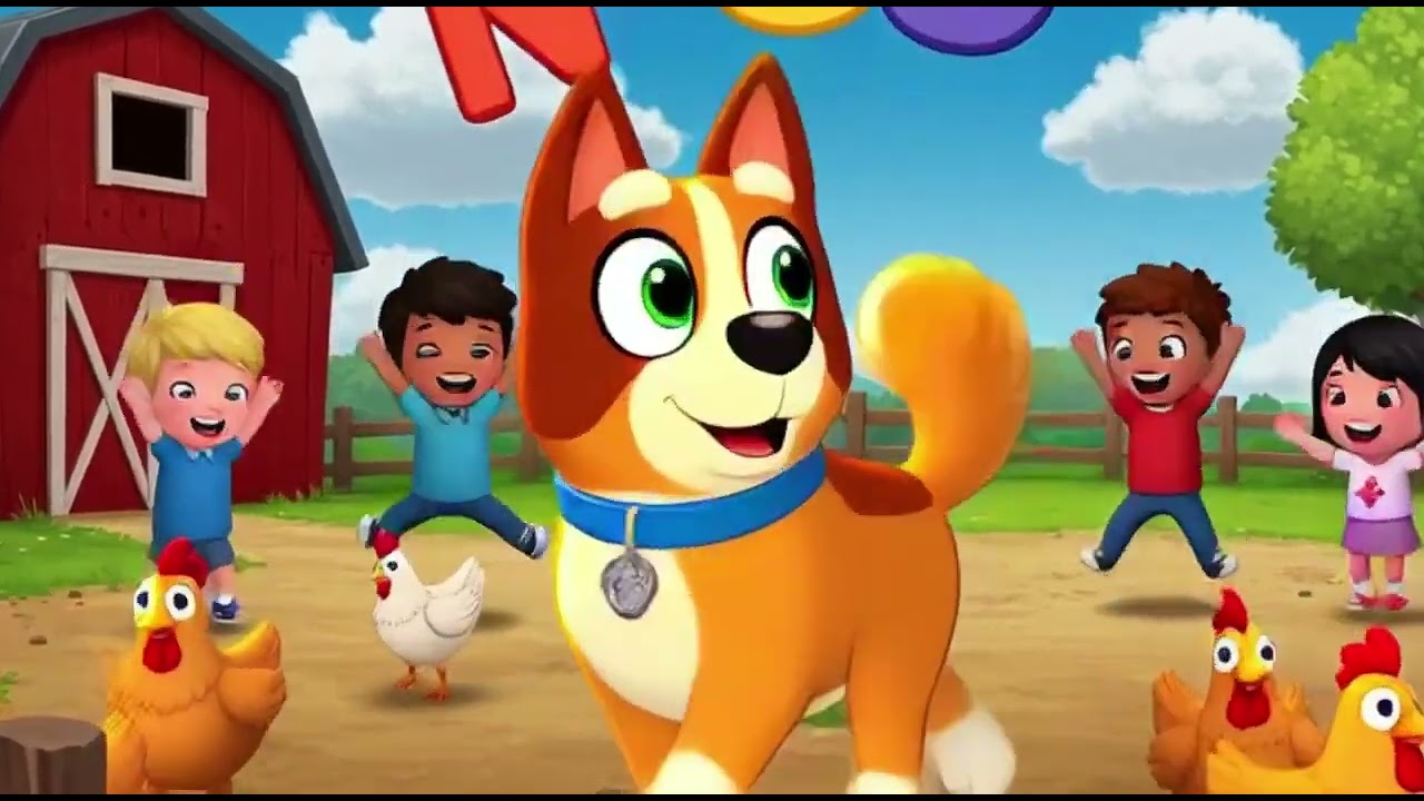 Bingo Song for Kids 🎵  Nursery Rhymes & Songs  There Was a Farmer Who Had a Dog  Kids Toonz  Songs