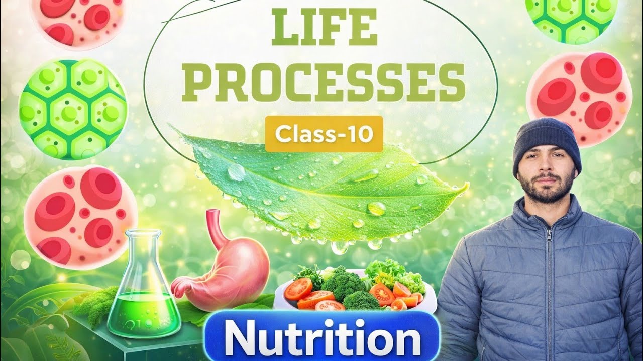 Life Processes – Nutrition | Class 10 Science Chapter 6 | NCERT | 2026 Board Exam