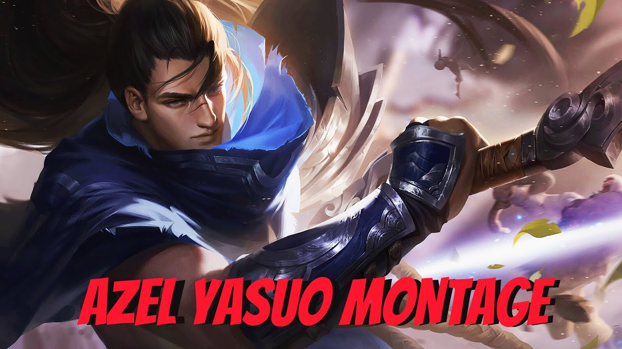SOLO OUTPLAYS - AZEL HIGH ELO YASUO MONTAGE 10