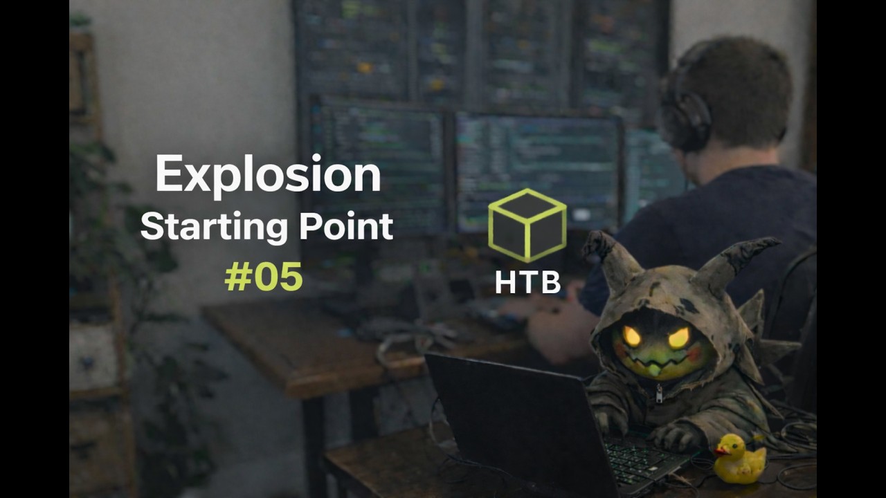 HTB Explosion – Starting Point Walkthrough (Beginner) | EP 05