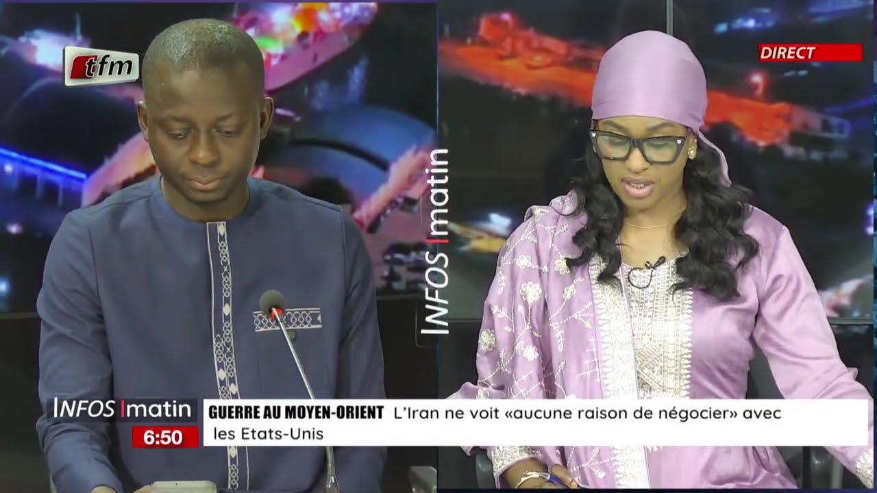 Actualités nationales avec Cherif DIA - Infos matin du 16 Mars 2026