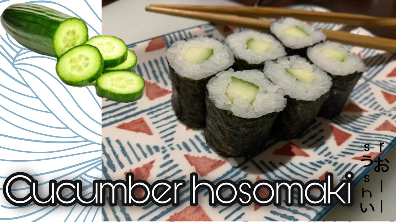 How to make cucumber hosomaki | Chef Insider PH