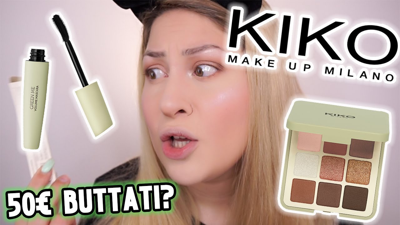 MI TRUCCO CON LA GREEN ME DI KIKO 🌱LA COLLEZIONE PIÙ PUBBLICIZZATA D'ITALIA 😂