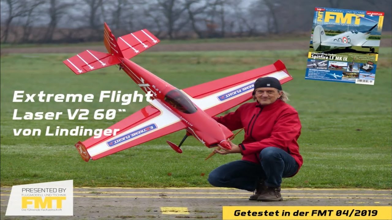 Extreme Flight Laser V2 60“ von Lindinger
