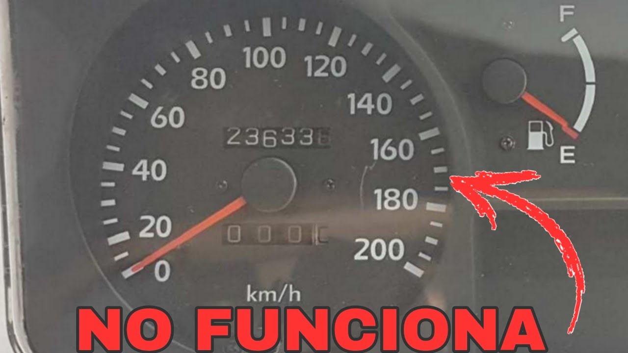 VELOCIMETRO/CUENTAKILÓMETROS no funciona | HYUNDAI GALLOPER