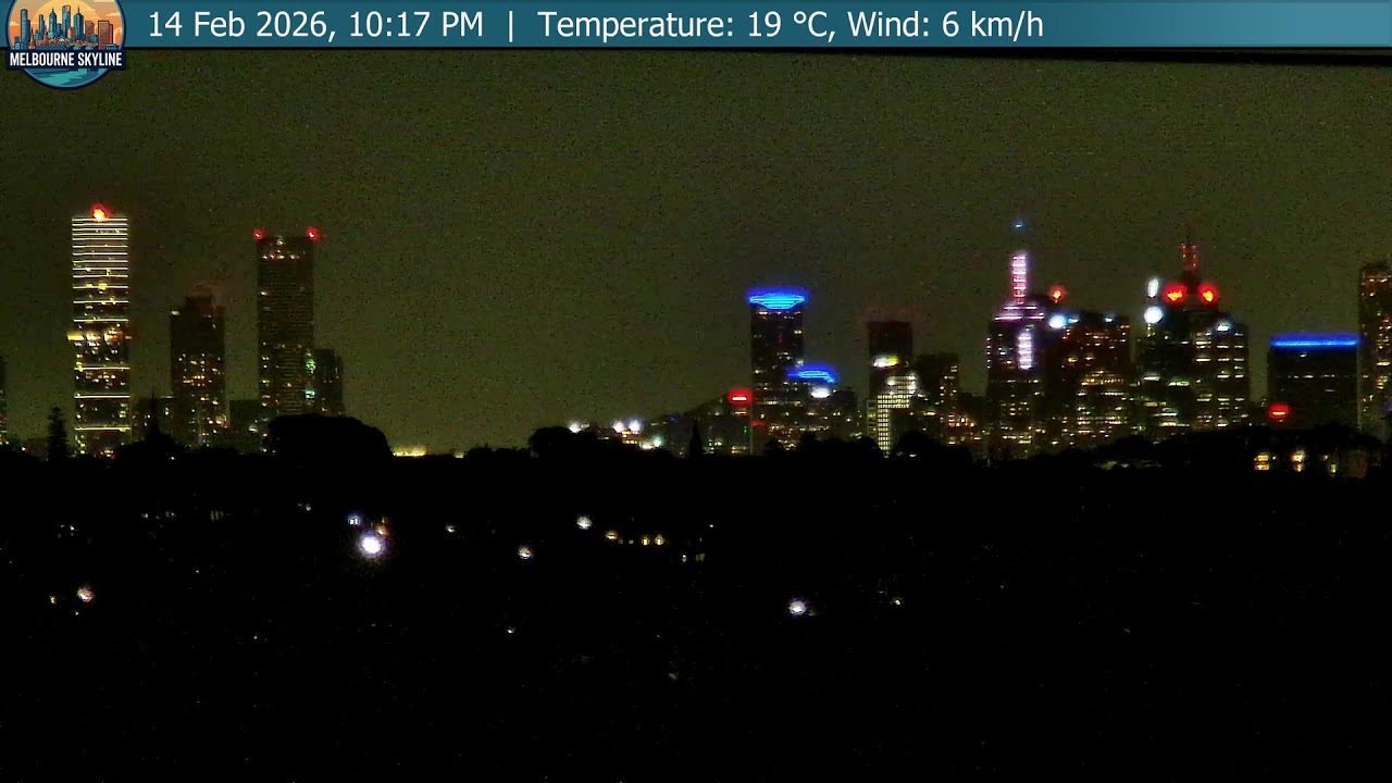 🌇 Melbourne Live Saturday Sunset  🔴 14 Feb 2026