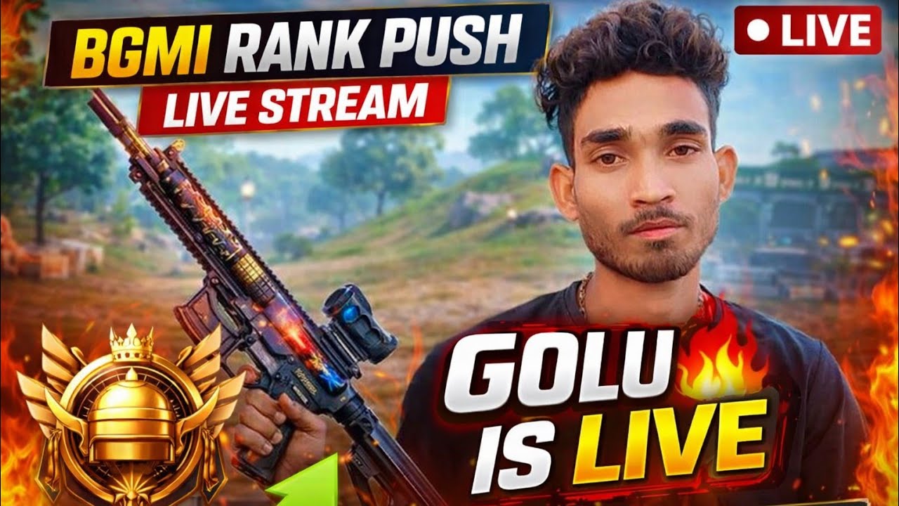 GOLU.IS.LIVE.BGMI. is live!