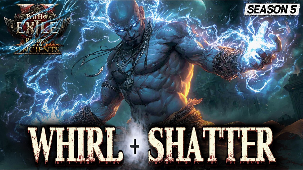 [0.5] PoE 2 WHIRL+SHATTER MARTIAL ARTIST | ZAROKH(6 MAN) | Monk Build | Path of exile 2