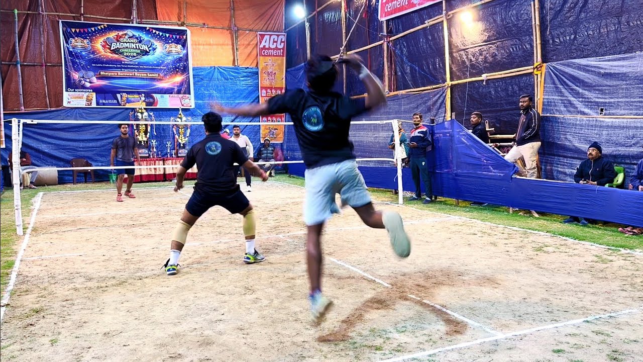 Badminton Tournament ROHIT VS BIKASH 1ST SET #trickshots #yonex #badmintonhighlights #badminton #bwf
