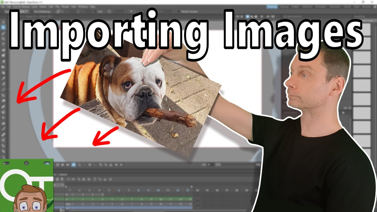 Discover the power of imported images in OpenToonz and Tahoma2D - Adding & editing them!