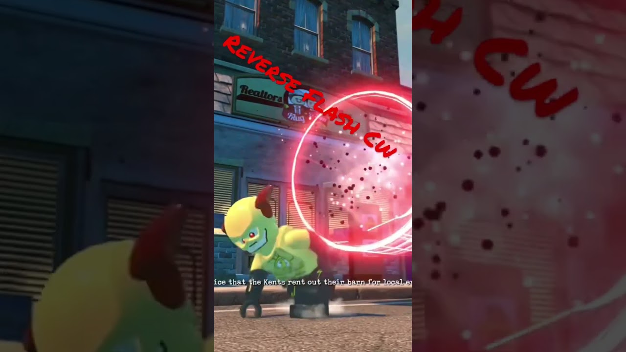 The Flash Custom Characters in Lego DC SuperVillains