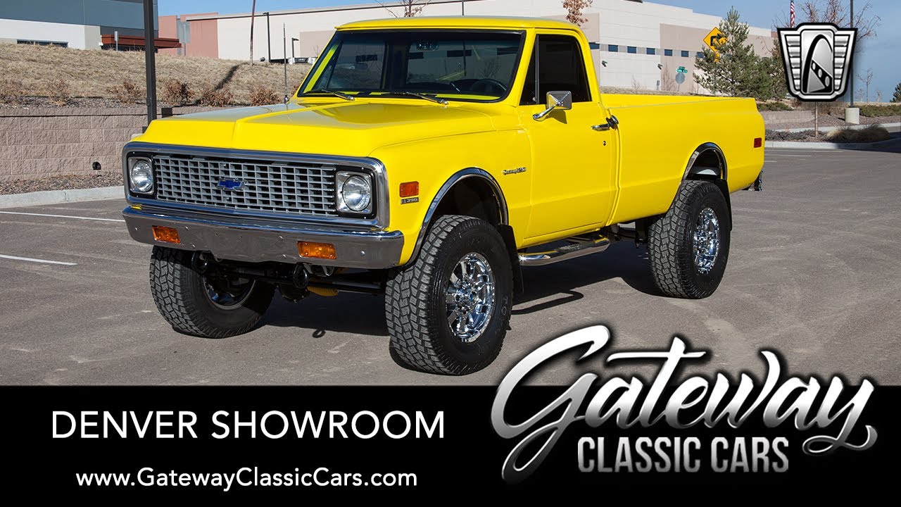 1971 Chevrolet C20 Pickup Truck, Gateway Classic Cars - Denver #710