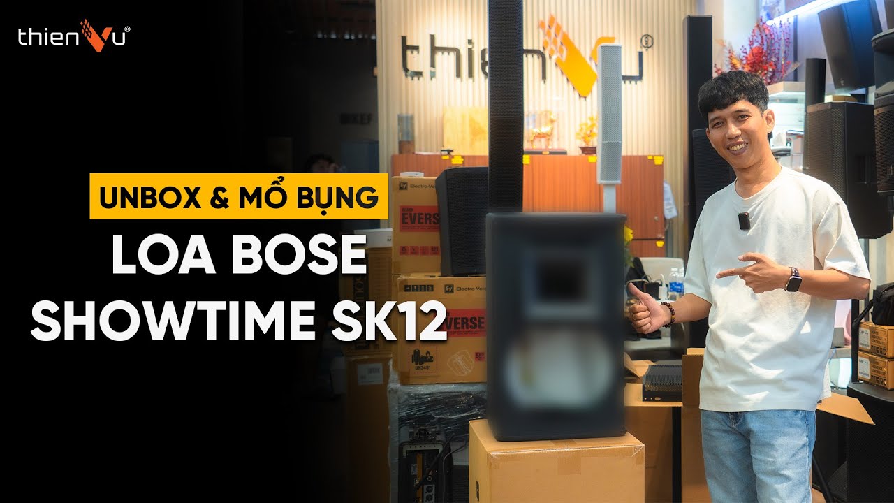 REVIEW: “Siêu Phẩm” Loa BOSE ShowTime SK12 Mới Ra Mắt 2025 | Dòng Loa Chuyên Karaoke Bass 3 Tấc