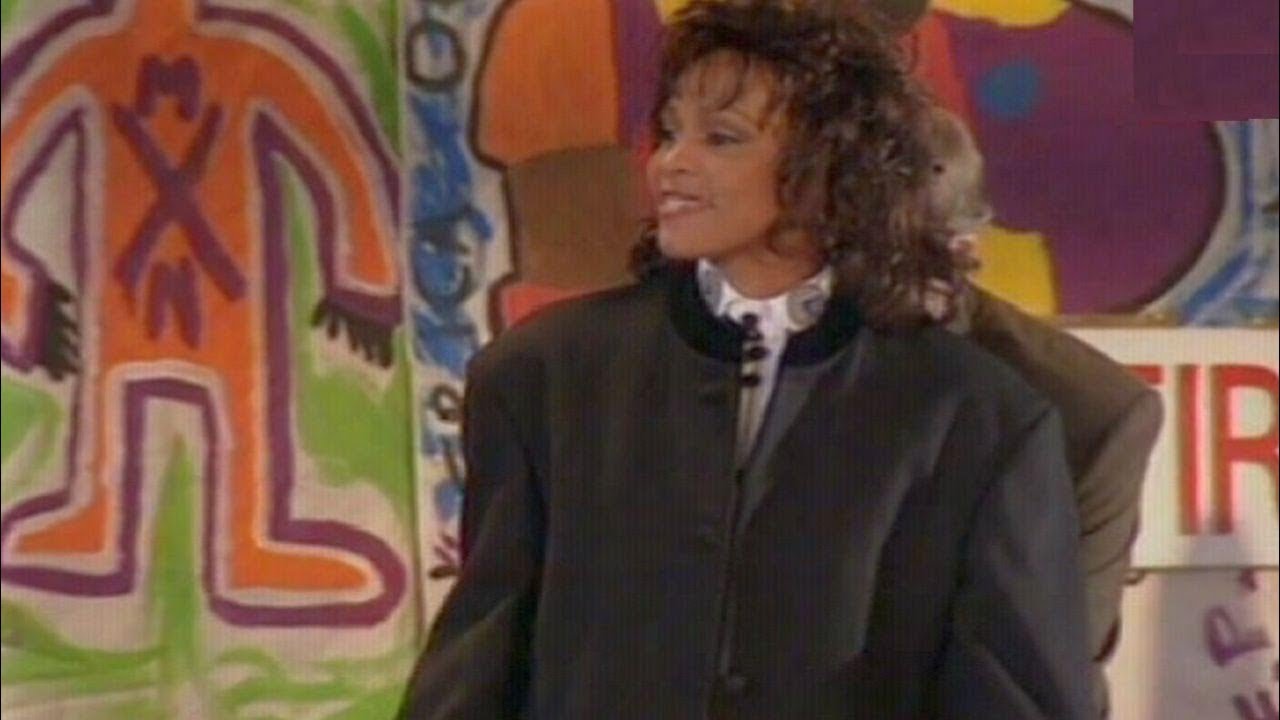 Whitney Houston Greeted by South Africa Children (1994)