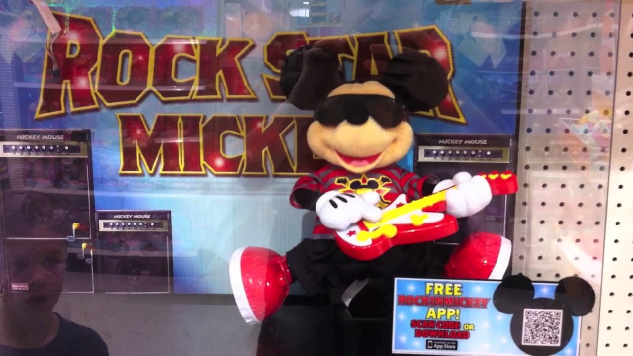 Disney Fisher Price Rock Star Mickey Demonstration Video - The Toy Spy