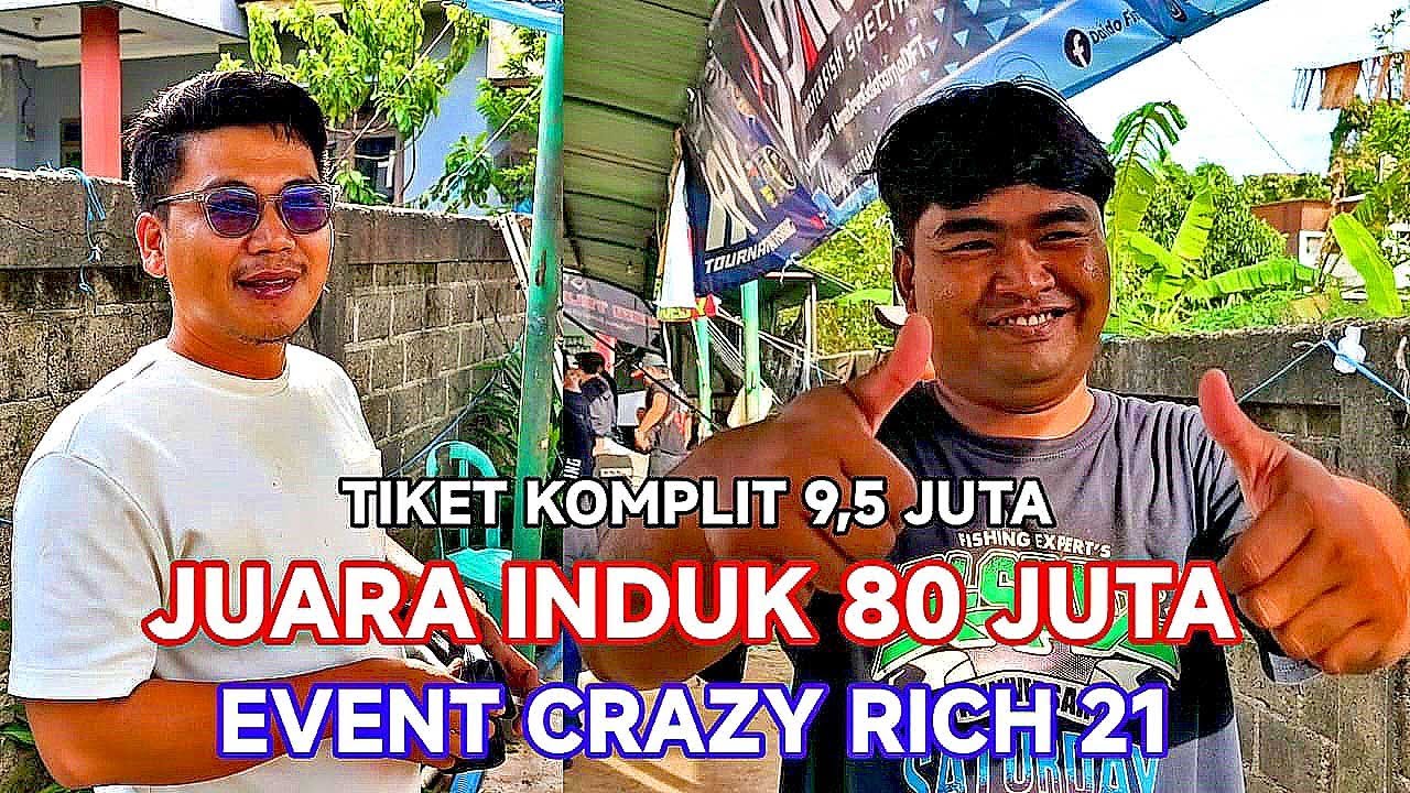 Mr ODET JUARA INDUK 80 JUTA LOMBA EKSEKUTIF CRAZY RICH 21 FEAT NEW TELAGA SYAKILA !!!