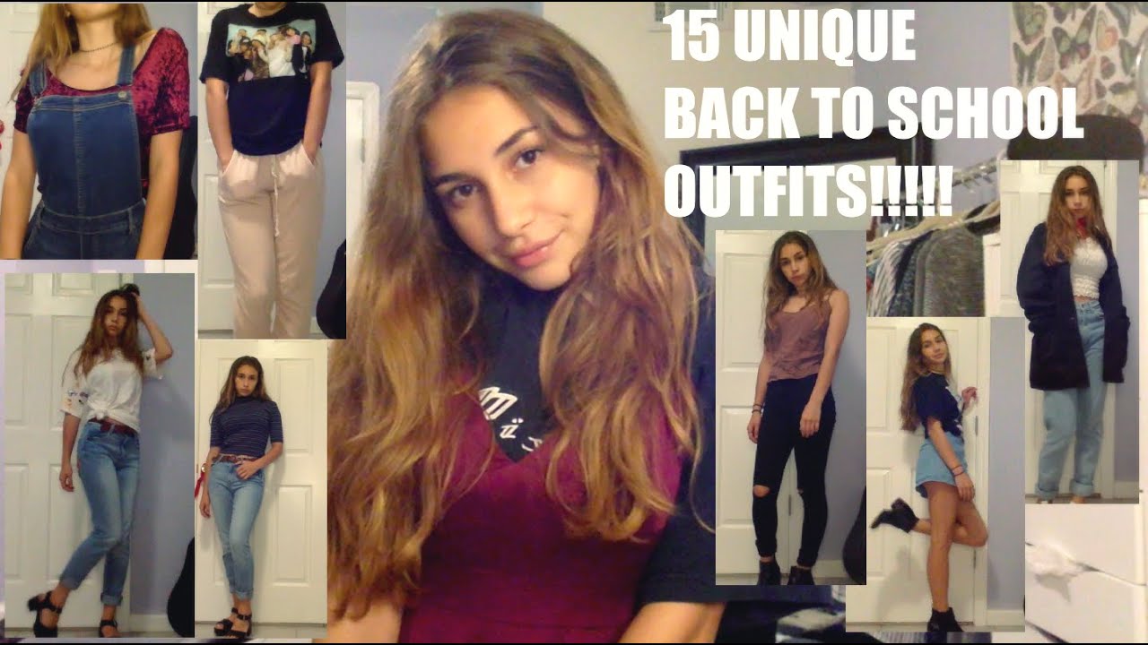 15 BACK TO SCHOOL OUTFIT IDEAS 2016!