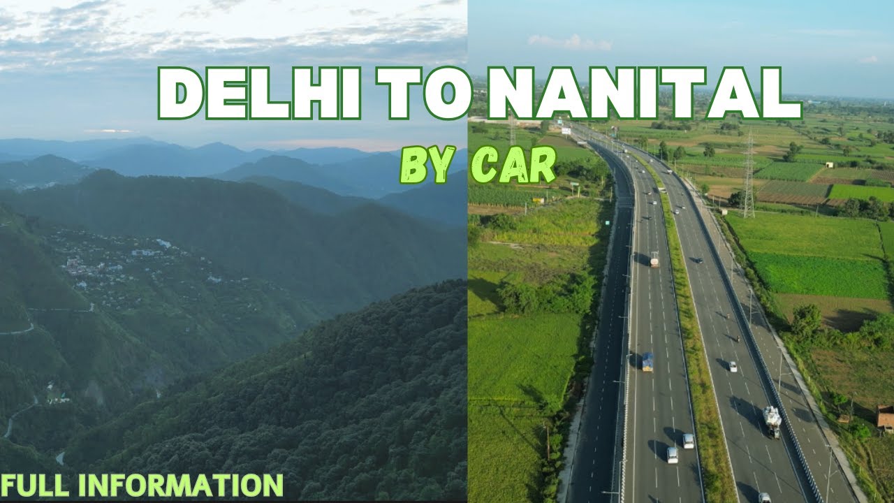 Delhi To Nainital By Road By Car 🚗  | SOLO TRIP | 🏞️ Must Visit Nainital Tourist Places |