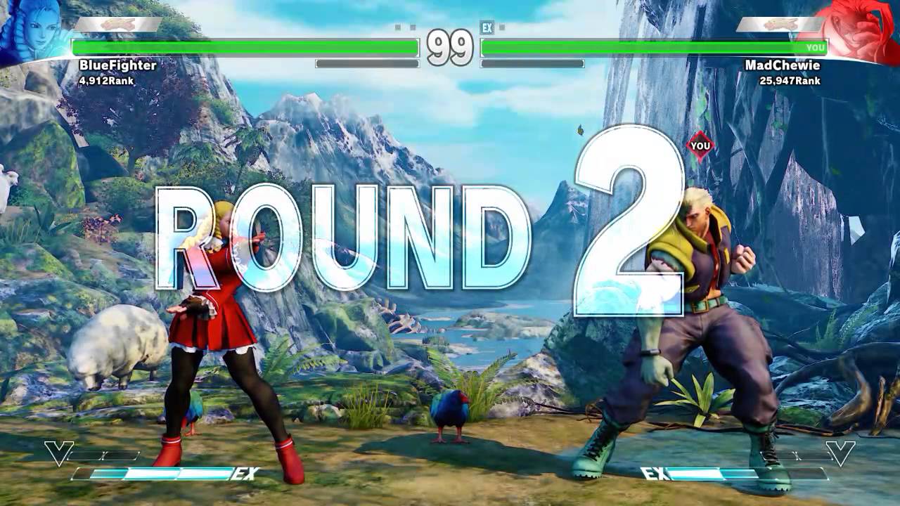 SFV Beta - Nash vs Karin (BlueFighter)