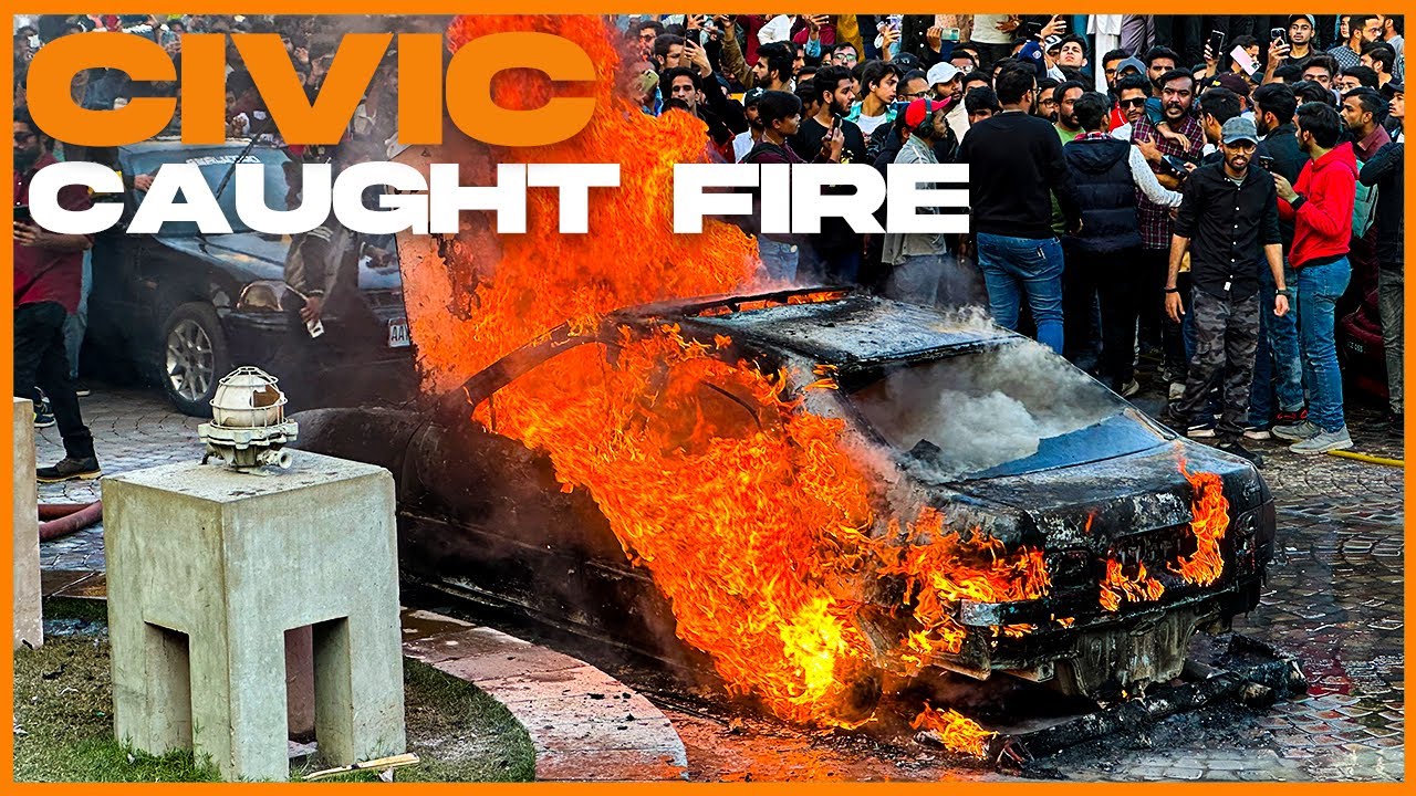 Pakwheels Autoshow ma gadi per Aag Lag Gai 😱 | Reason ? ￼