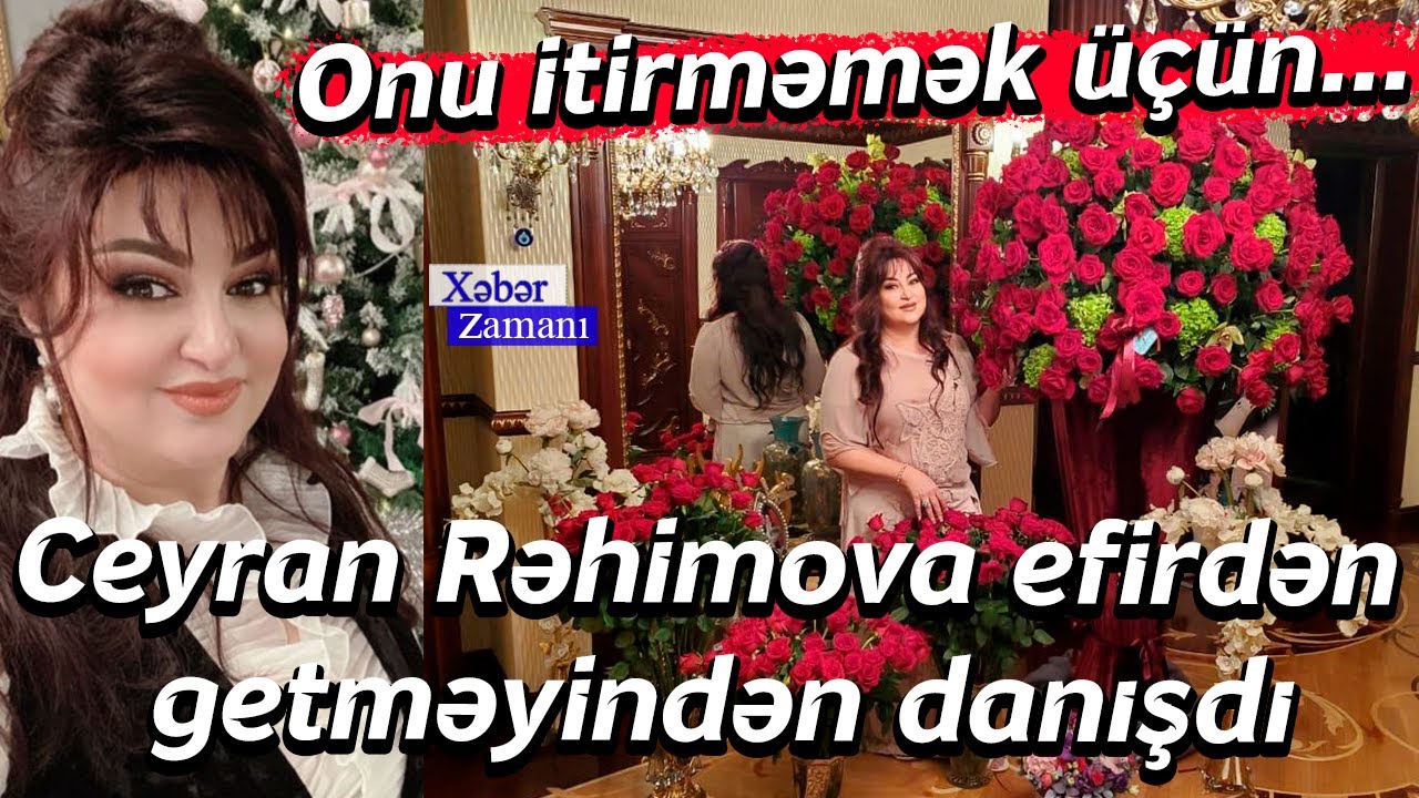 Məşhur tele - aparıcı Ceyran efirdən getməyindən danışdı: Onu itirməmək üçün...