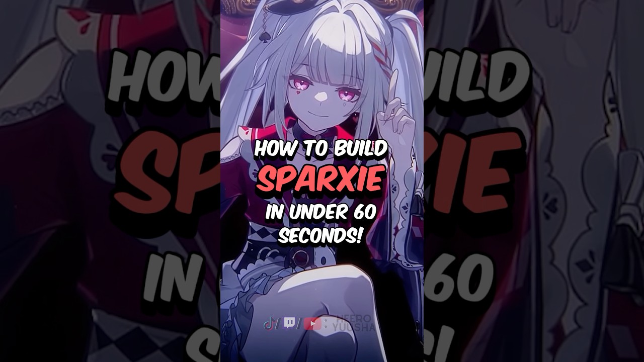 BEST SPARXIE BUILD - How to Build Sparxie in 60 Seconds #honkaistarrail #starrail #hoyoverse