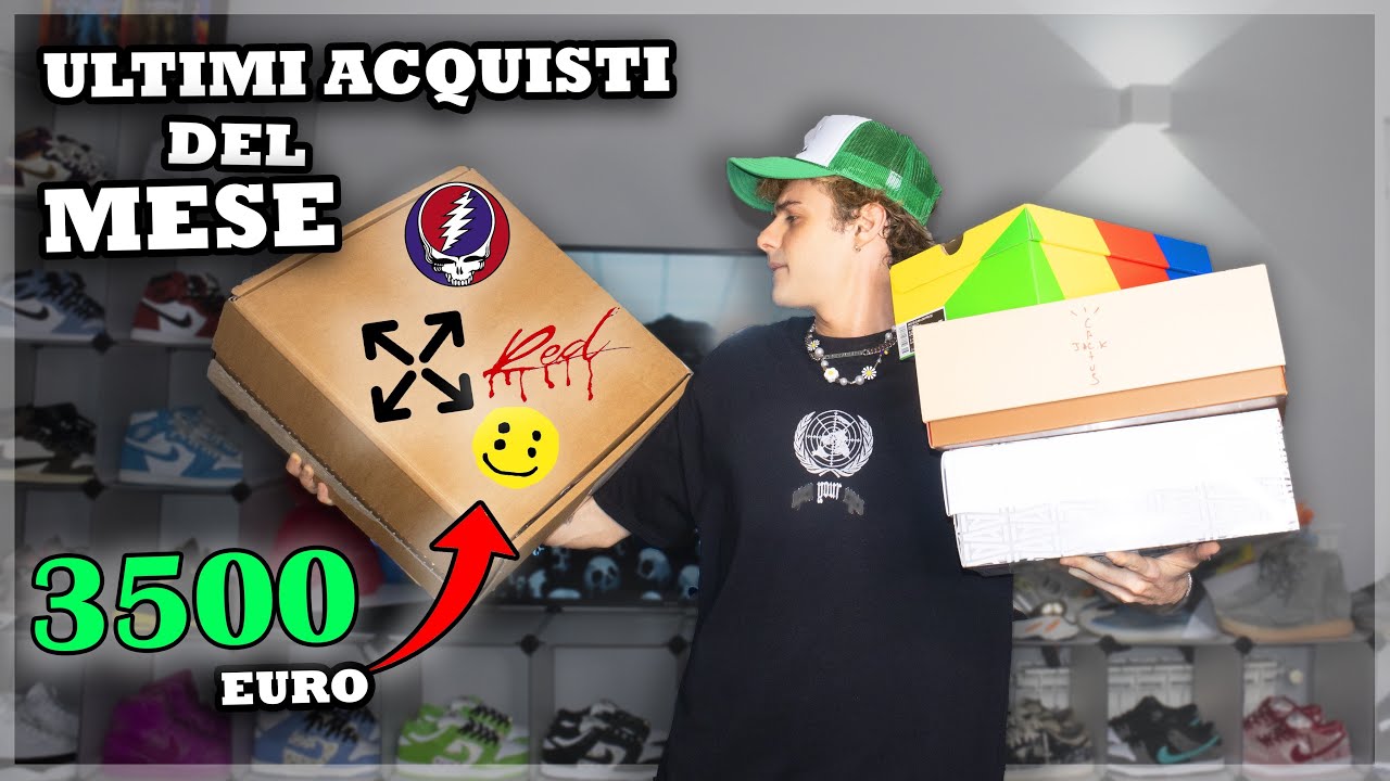 3500&euro; UNBOXING: ULTIMI ACQUISTI DEL MESE!