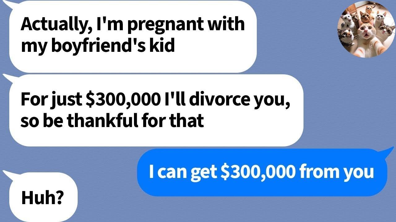 【Apple】My cheating and pregnant wife is asking for a divorce, thinking she'll get the settlement