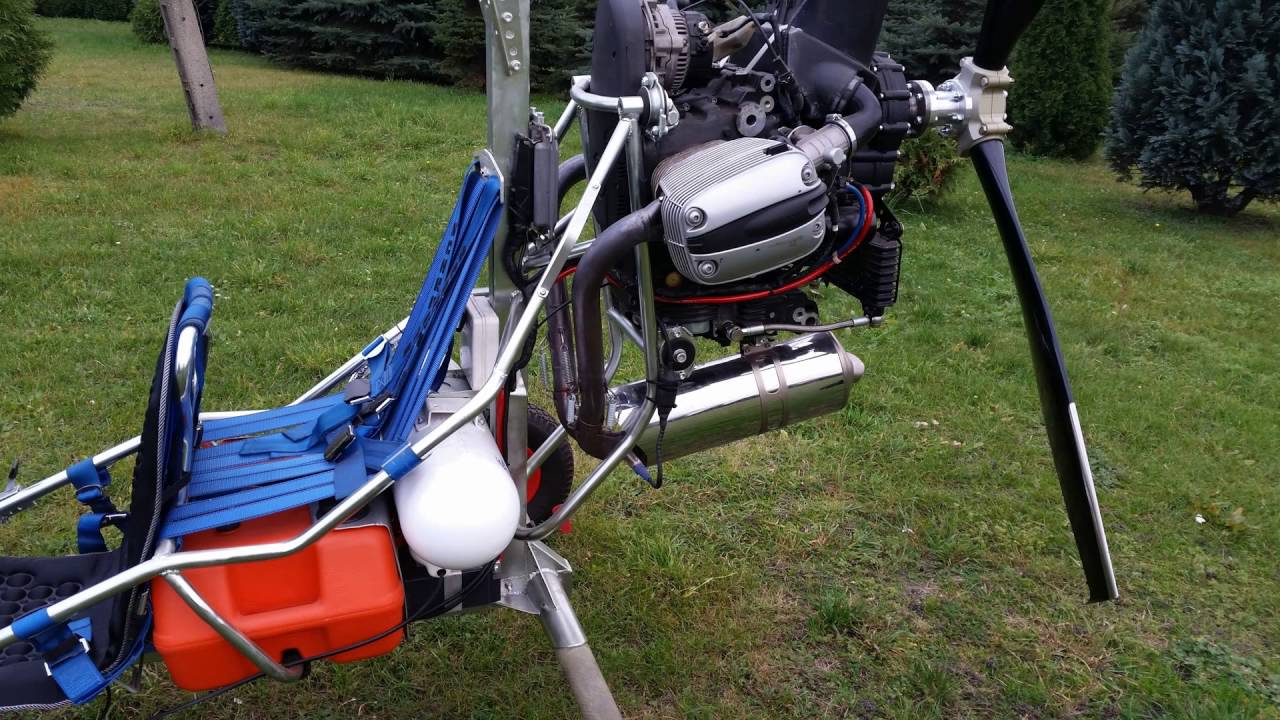 Budowa motolotni Mustang 3  ( building ultralight trike )