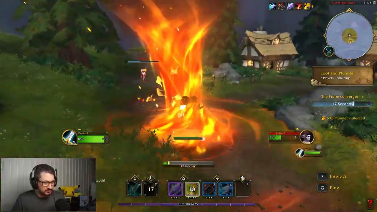 My First Plunderstorm WIN - WoW's Battle Royale