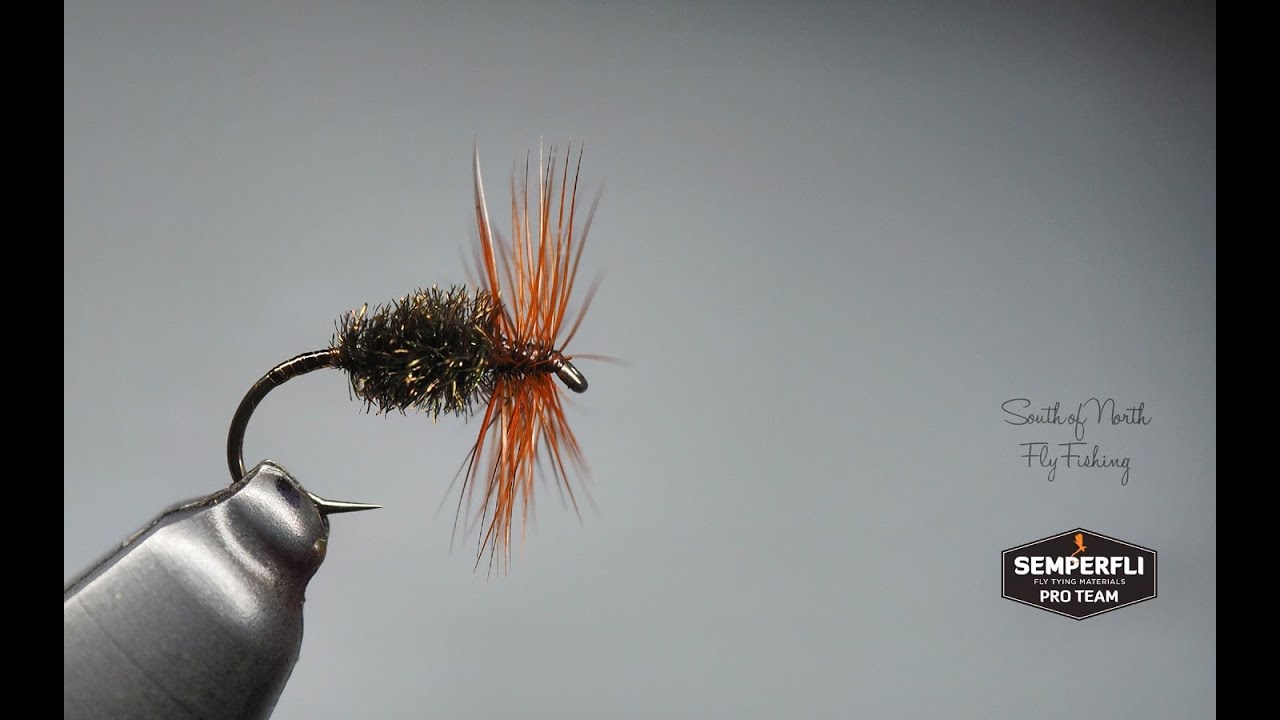 Coch y Bonddu - Fly Tying a Dry Fly Variation