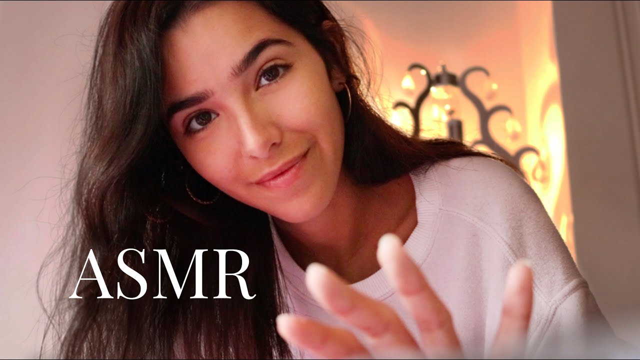 ASMR Friend Taking Care of You (Personal attention, Ear massage, Hair brushing, Lotion sounds...)