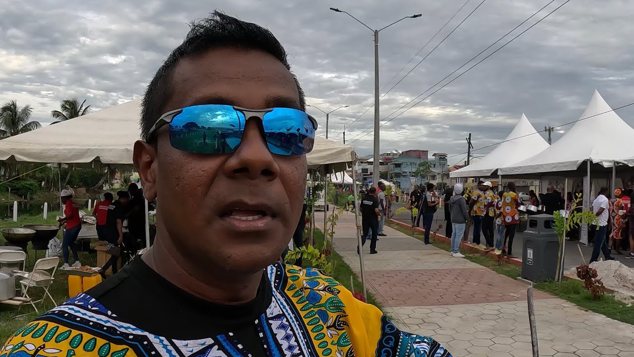 HAPPENING NOW IN GEORGETOWN GUYANA  200 YEARS LATER SINCE THE FIRST REVOLT. # LAMAHA STREET