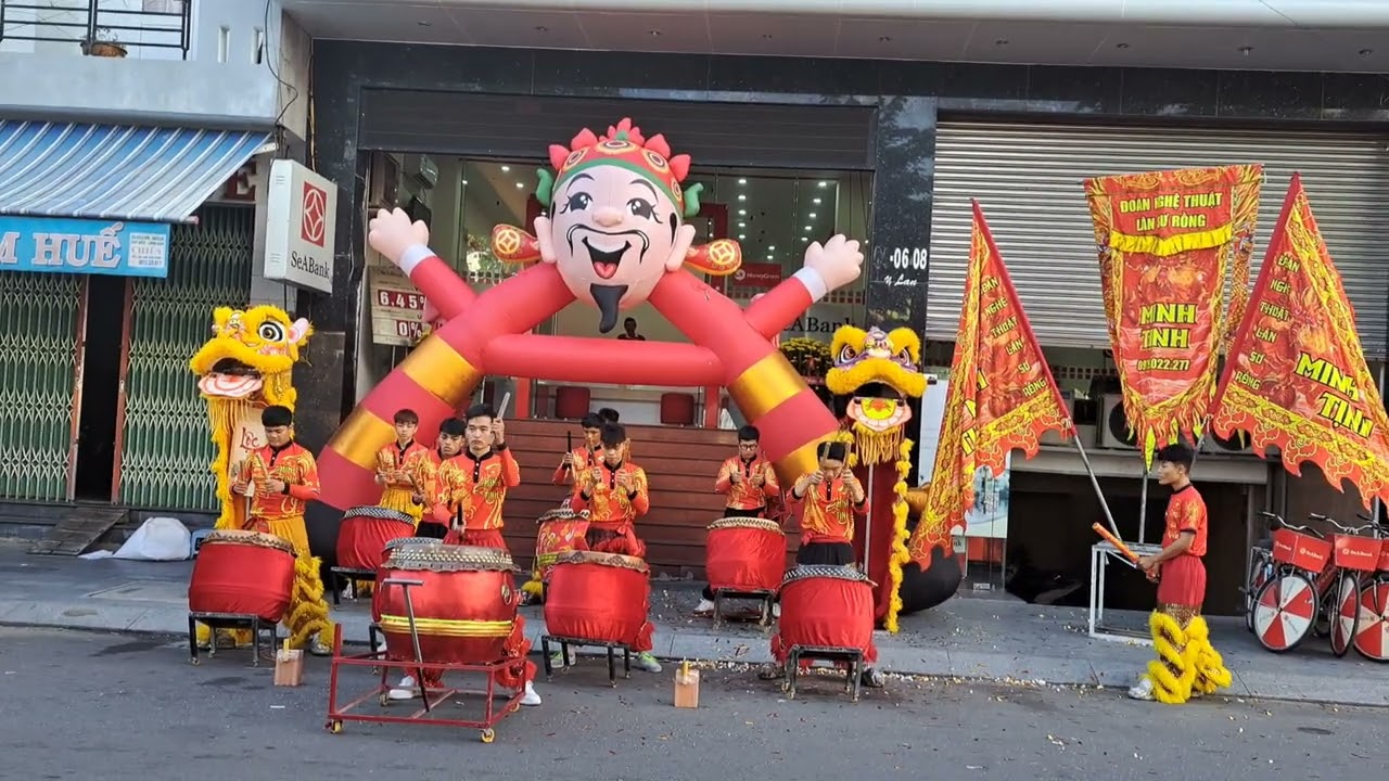 Lân Sư Rồng Minh Tịnh - Múa Lân Hay Nhất Đặc Sắc Nhất - Trống Hội