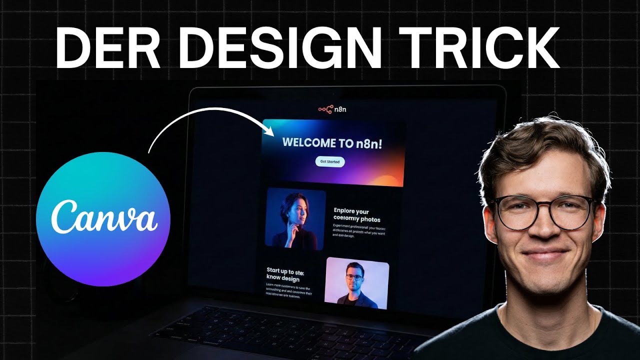 Canva E-Mail Designs in n8n nutzen: Schluss mit hässlichen Standard-Mails!