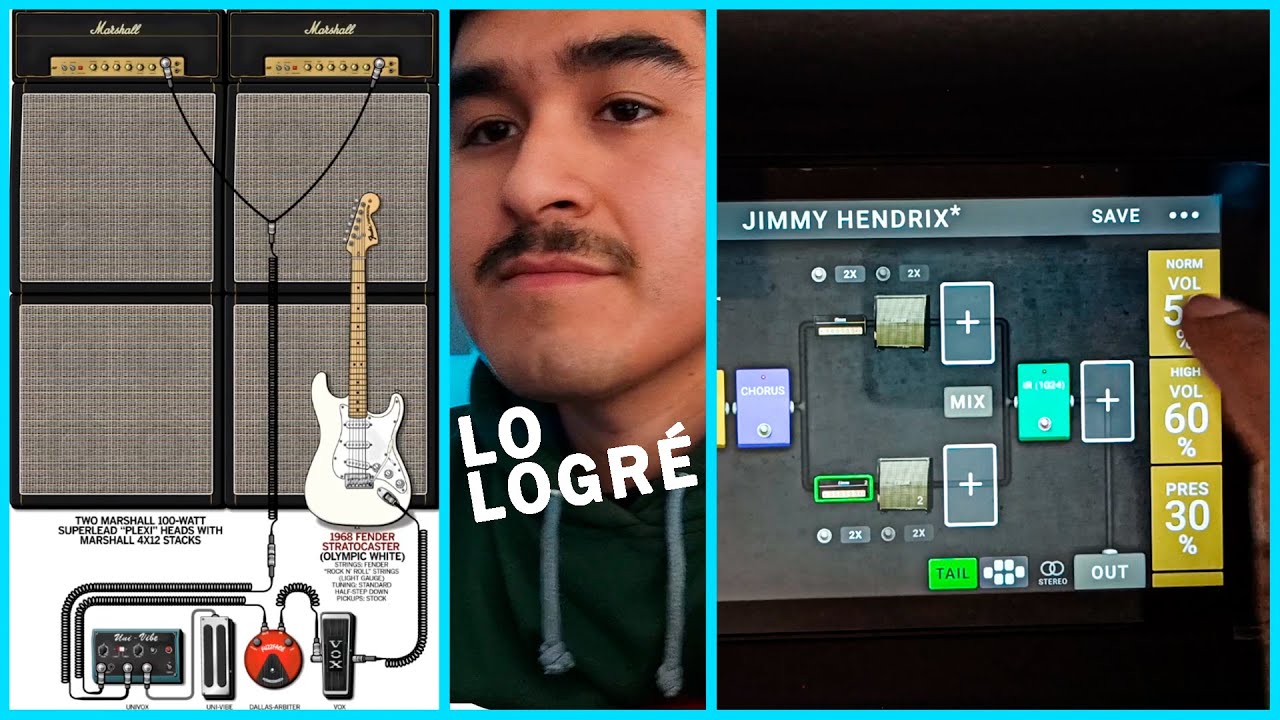 Recreando El Sonido De Jimi Hendrix En Mi Pedalera