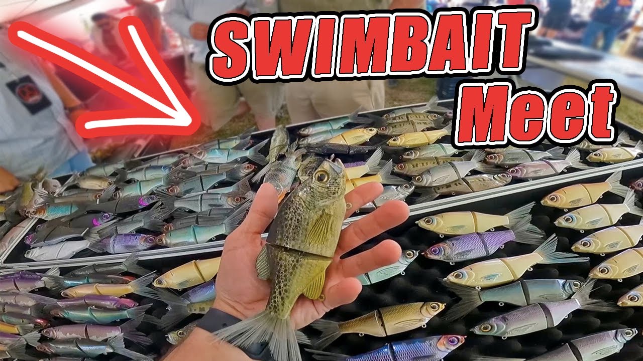 I Went To The BIGGEST Swimbait Meet In Texas!